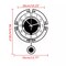Modern Large Swing Wall Clock Nordic Living Room Silent Pendulum Wall Clock Home